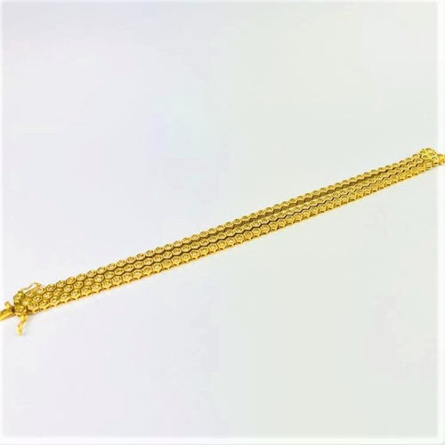 Bracelet Bracelet Rivière 3 rangs avec Diamants 58 Facettes 20400000507