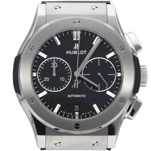 Montre Hublot Montre Classic Fusion 45 Chronograph Titanium Blue 58 Facettes MT43952