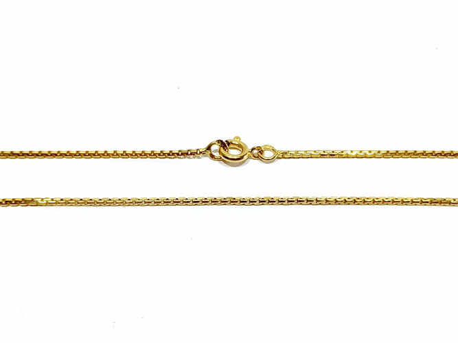 Collier Chaîne en or maille vénitienne 58 Facettes
