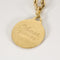 Collier Chaîne en or jaune et médaille augis 58 Facettes LAN1420