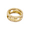 Bague 52 Bague Bulgari, "Parentesi", or jaune et diamants. 58 Facettes 35005