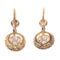 Boucles d'oreilles Boucles d'oreilles pendantes courtes en diamant Art Déco 58 Facettes 20212-0255