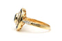Bague 51 Bague contemporaine or jaune sertie de saphirs et de diamants (+-0.03ct) 58 Facettes 22982
