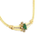 Collier Collier en or jaune Emeraude et Diamants 58 Facettes 3018/20