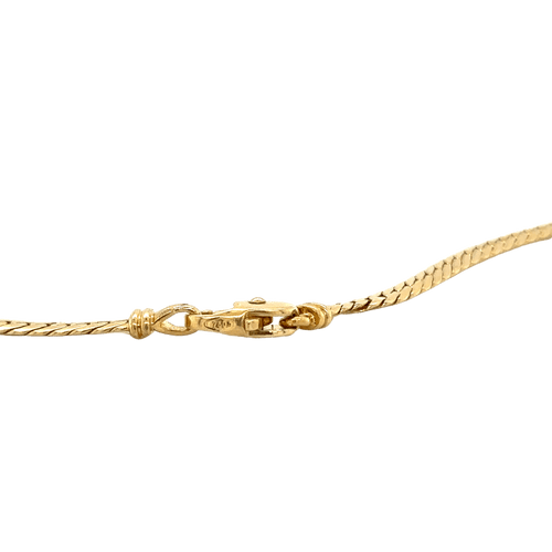 Collier Collier en or jaune Emeraude et Diamants 58 Facettes 3018/20