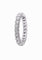 Bague 53.5 Alliance en or blanc et diamants 1,50ct 58 Facettes All.1.5ct-DV.37