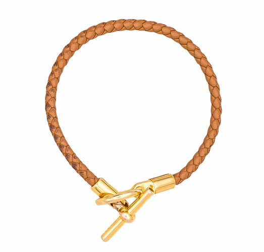 Bracelet Hermès Bracelet Glénan Plaqué or 58 Facettes 4268912RV