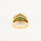 Bague 58 Bague Jarretière Emeraude Diamants 58 Facettes LP33/10