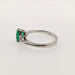 Bague Anello con Smeraldo a goccia e diamanti 58 Facettes