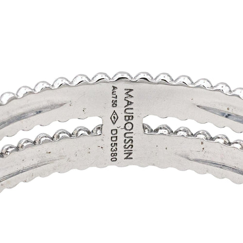 Bague 54 Mauboussin Bague Mon Premier Jour c'est Toi Or blanc Diamant 58 Facettes 4098666RV