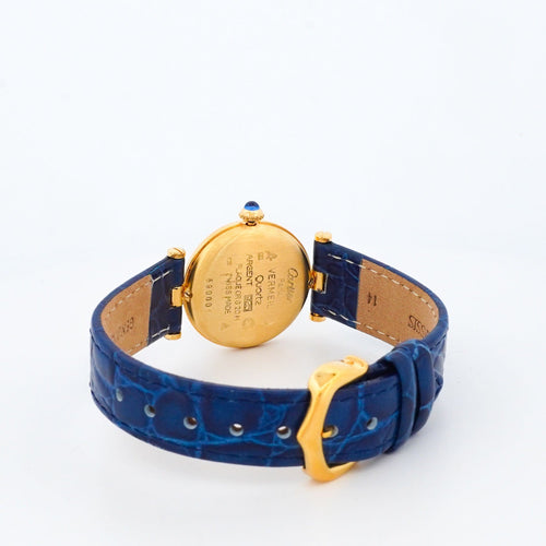 Cartier Must Vendôme - 金色圆形表盘 - SM 