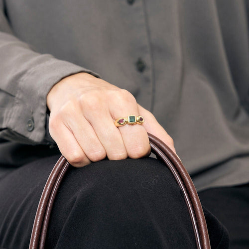 Bague 56 Bague TUTTI FRUTTI 58 Facettes LP1189