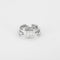 Bague 50 MELLERIO - Graphic - bague or blanc et diamants 58 Facettes J1WG470-DD50