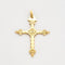 Pendentif Croix jeannette or jaune 58 Facettes 36604493