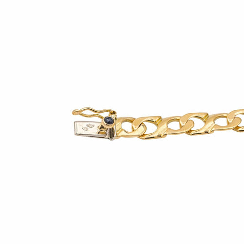 Bracelet Caplain Saint André Bracelet  Or jaune Saphir 58 Facettes 3784957CN