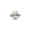Bague 57 Bague Toi et Moi - Or blanc - Perles de culture et Diamants 58 Facettes 1.0001830/3