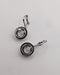 CHOPARD - Boucles d'oreilles Happy Diamonds en or gris et diamants 58 Facettes