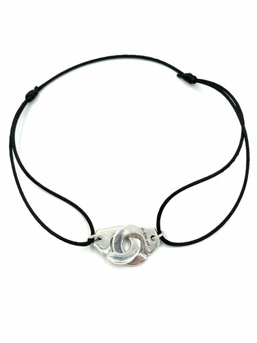 Collier DINH VAN. Collier R20, argent et cordon 58 Facettes