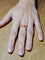 Bague 59.5 Bague Or Corail Et Diamants 58 Facettes