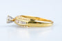 Bague 53 Bague en or jaune entièrement sertie de diamants 58 Facettes BG31300214-107