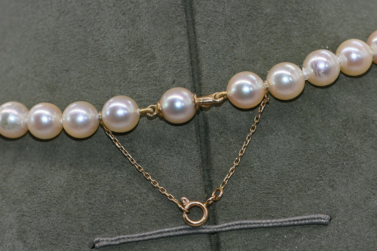 Collier Collier de perles de culture blanches 58 Facettes