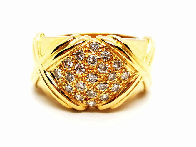 Bague 53 Bague Or jaune Diamant 58 Facettes 1186468CN