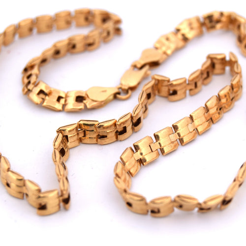 Collier Collier en or jaune 58 Facettes