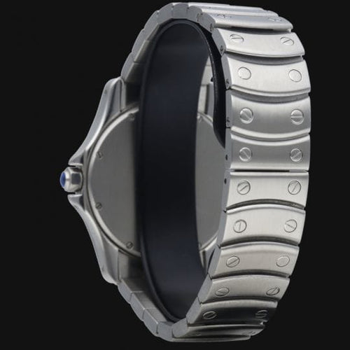 Montre Cartier Montre Santos Ronde 33Mm Automatique 58 Facettes MT41527