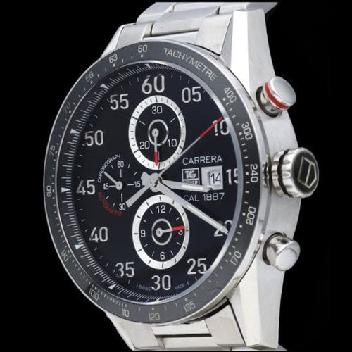 Montre Tag Heuer Montre Carrera Calibre 16 Date Chronograph 58 Facettes MT40670