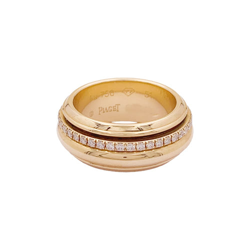 Bague 51 Bague Piaget "Possession" or rose, diamants. 58 Facettes 34953