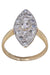 Bague 52 Bague marquise diamants art-nouveau 58 Facettes 093061