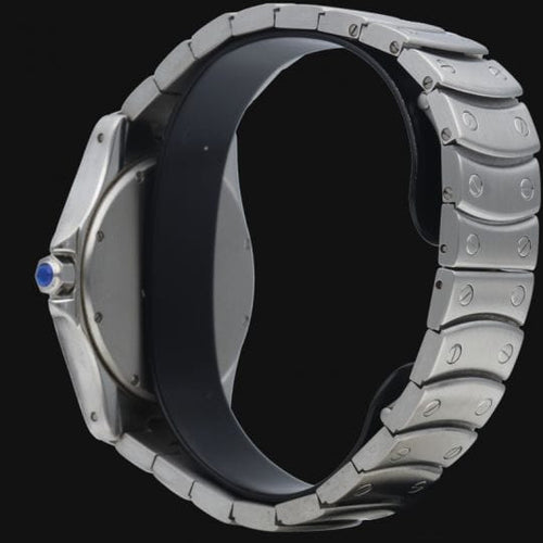 Montre Cartier Montre Santos Ronde 33Mm Automatique 58 Facettes MT41527