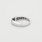 Bague 52 Bague solitaire en or blanc et diamants 58 Facettes GU296