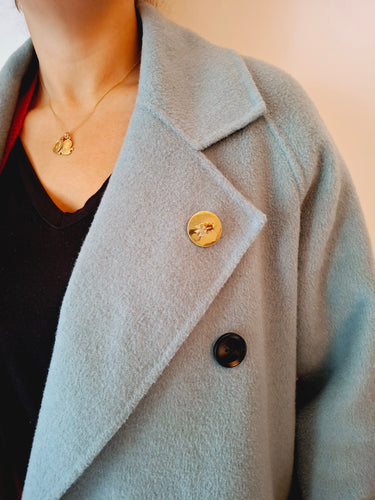 Broche Broche Guêpe or rose 58 Facettes