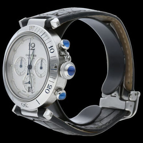 Montre Cartier Montre Pasha Chronograph 58 Facettes MT42513