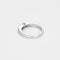 Bague 58.5 Alliance en or blanc et diamant 58 Facettes LP1146