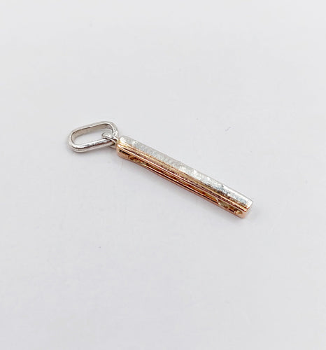 Pendentif Pendentif or rose et argent, diamants taille rose (circa 1890) 58 Facettes A06093