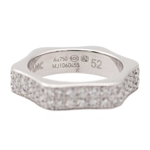 Bague 52 Montblanc Bague Alliance  Or blanc Diamant 58 Facettes 1747040CN