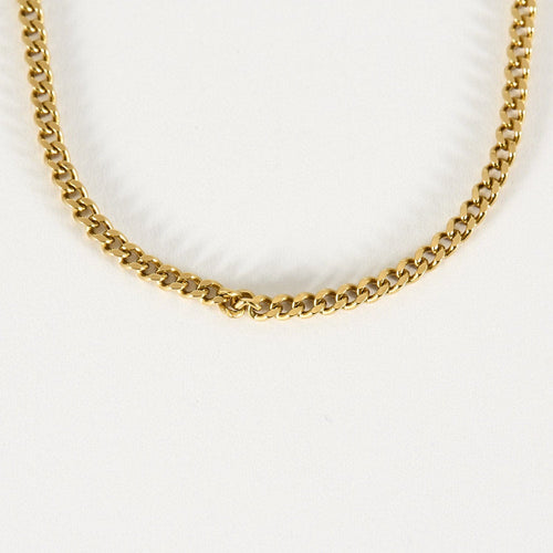 Collier Chaîne en or jaune à maille gourmette 58 Facettes DIE0977