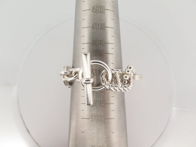 Bracelet bracelet HERMES parade chaine d'ancre gm 15.5 172.7gr en argent 925 58 Facettes 268354