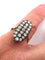 Bague 57 Bague victorienne antique en argent et or 12 carats avec diamants taille ancienne 58 Facettes