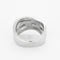 Bague 55 Bague or blanc diamants 58 Facettes RL05