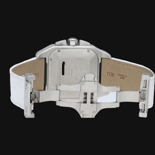 Montre Cartier Montre Santos 100 Xl Chronograph 58 Facettes MT44201