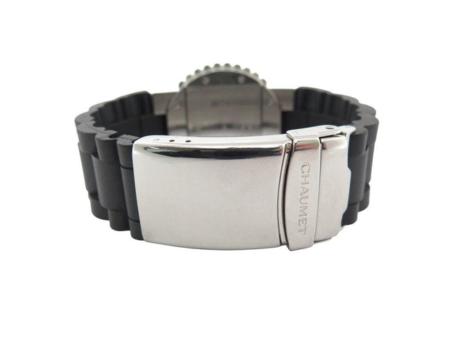 Montre montre CHAUMET class one chronographe 624 38mm acier diamants quartz 58 Facettes 268453