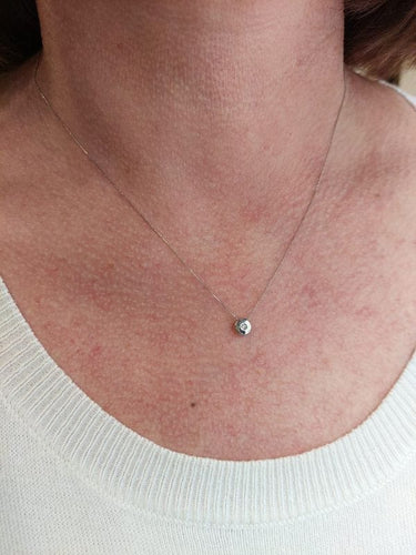 Collier COLLIER DIAMANT PRISONNIER 58 Facettes 083221