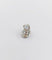 Puce d'oreille SEULE vintage or blanc et diamant de 0.38 carat 58 Facettes A06242