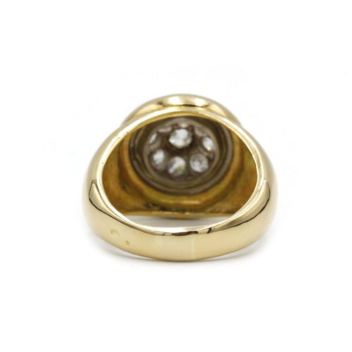 戒指 - 黄金和钻石