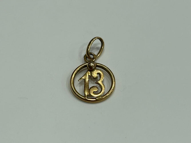 Přívěsek ze žlutého zlata