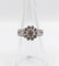 Bague marguerite vintage or blanc, 0,60 carat diamants serti illusion 58 Facettes A06236