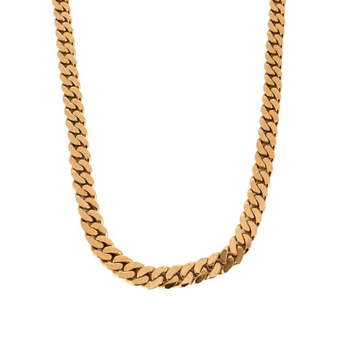 Collier Chaine maille gourmette or jaune 58 Facettes CLA0351